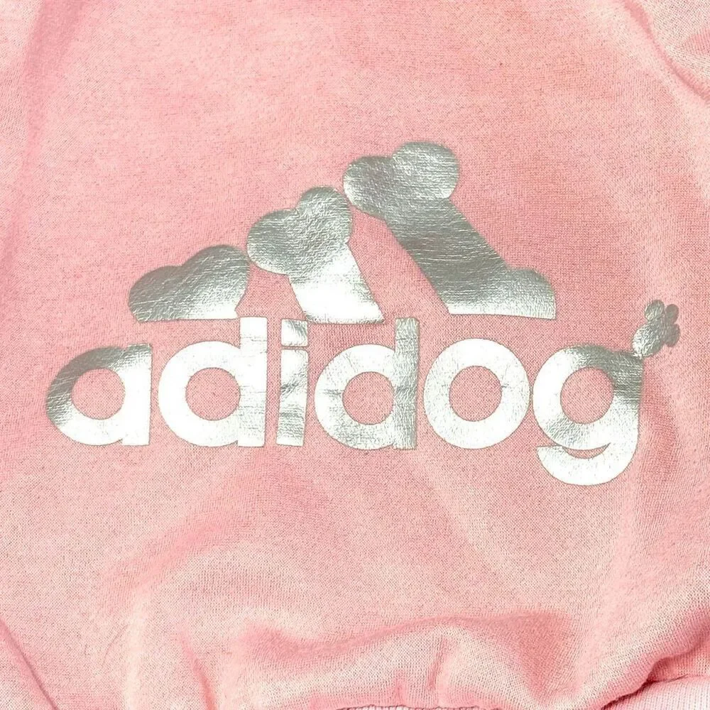 Adidog Pink Dog Jumpsuit Sz 3XL